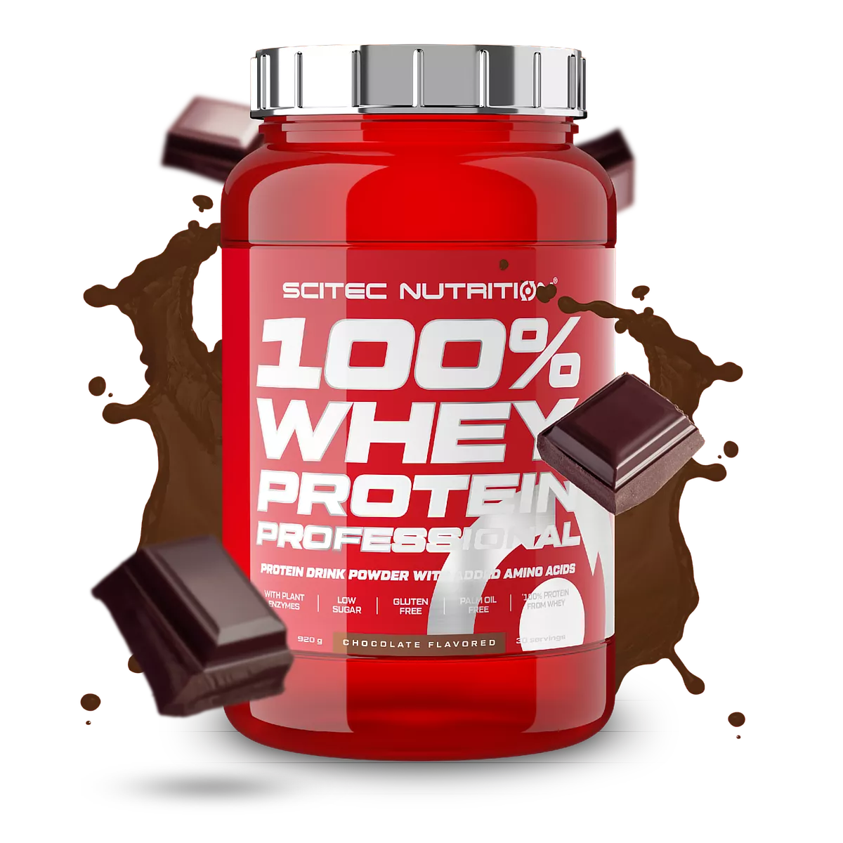 [Chính Hãng] Bột Whey Tăng Cơ Scitec Nutrition 100% Whey Protein Professional (2.35kg & 920g)