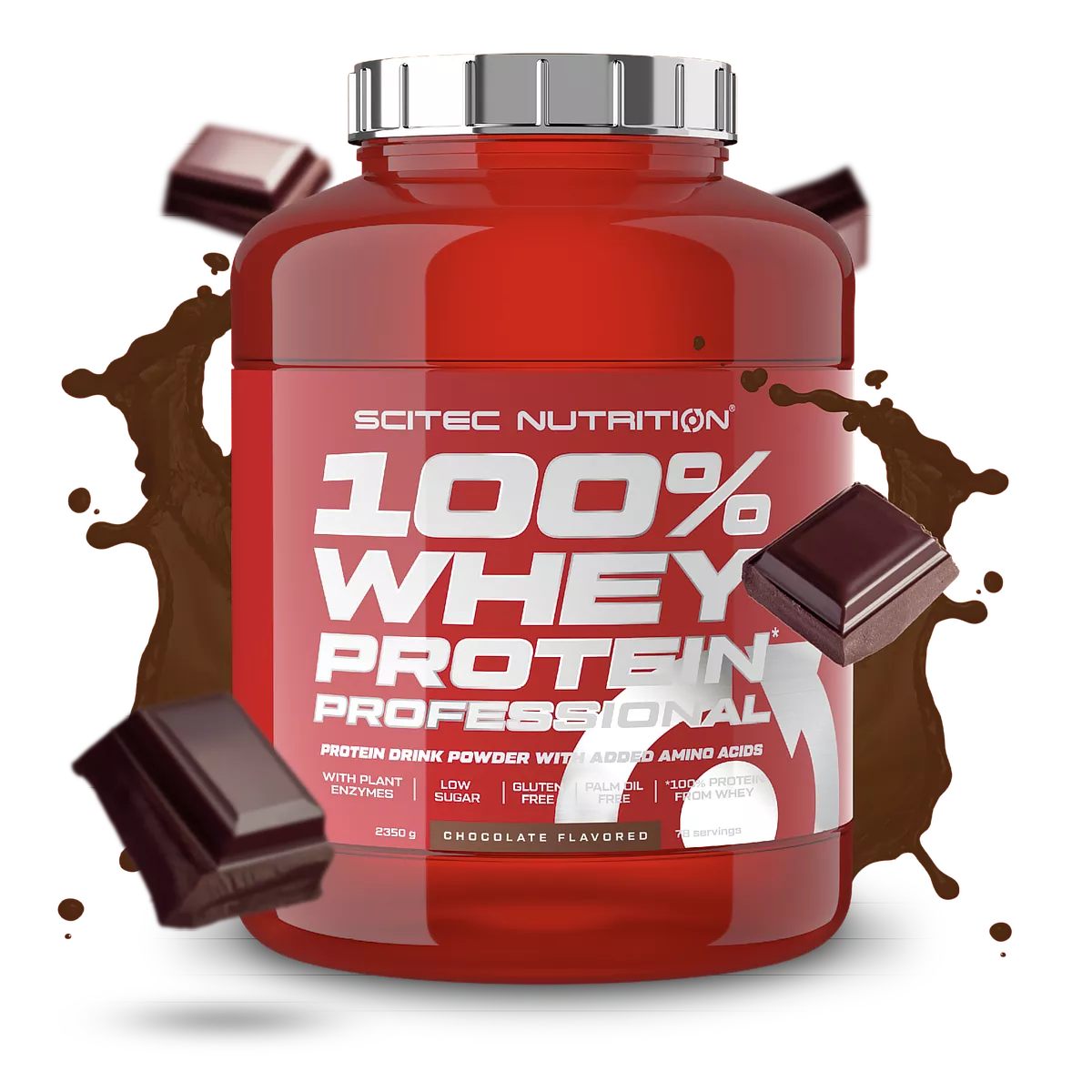 [Chính Hãng] Bột Whey Tăng Cơ Scitec Nutrition 100% Whey Protein Professional (2.35kg & 920g)