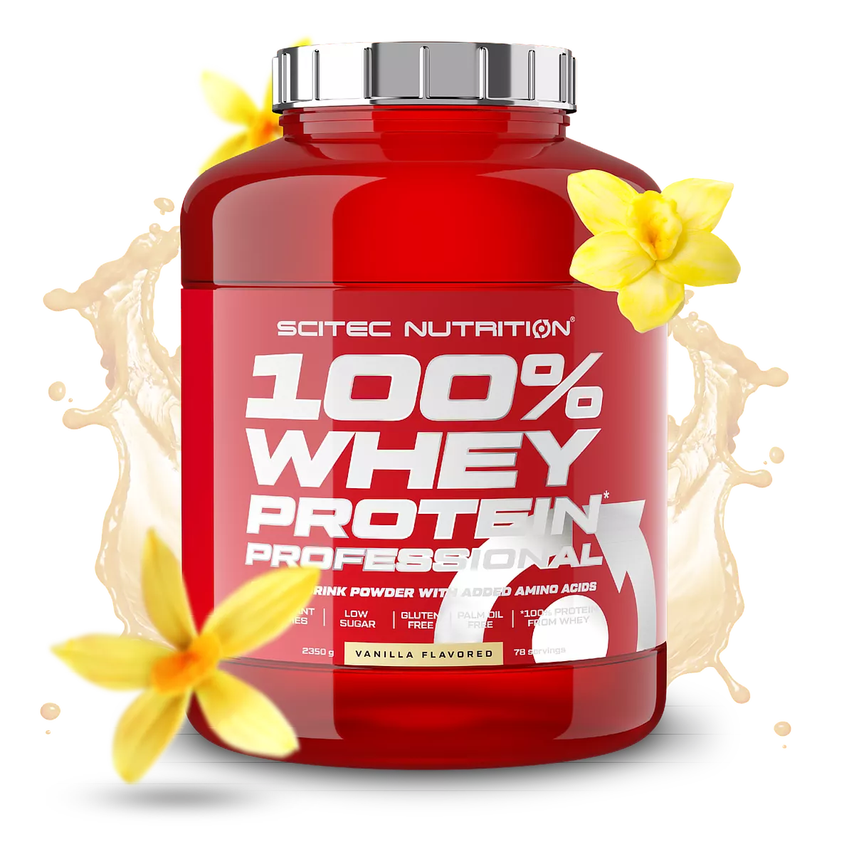 [Chính Hãng] Bột Whey Tăng Cơ Scitec Nutrition 100% Whey Protein Professional (2.35kg & 920g)